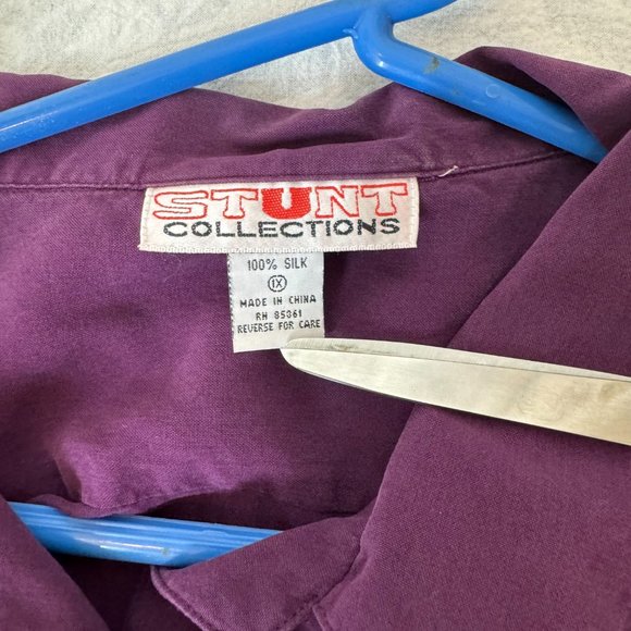 Vintage Stunt Collections Silk Shirt - Picture 4 of 5